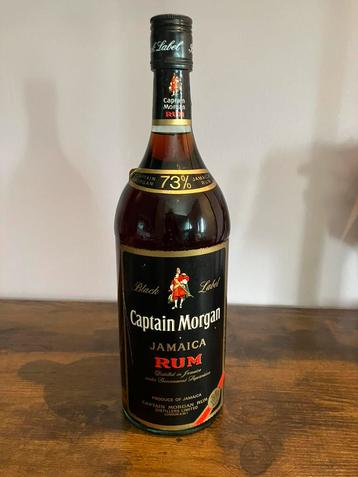Captain Morgan Black Label b.1970, Neuf, Enlèvement ou Envoi, Pleine, Autres types