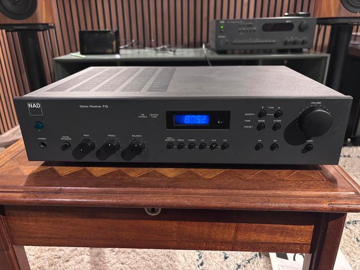Nad 712 receiver, Audio, Tv en Foto, Versterkers en Ontvangers, Gebruikt, Stereo, Minder dan 60 watt, Overige merken, Ophalen