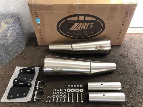 Zard uitlaten Moto Guzzi V9 Bobber V9 Roamer 17-19 Gold, Motoren, Onderdelen | Overige, Nieuw, Ophalen of Verzenden