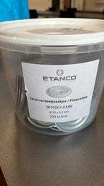 Drukverdeelplaatjes 70 mm x 0,7mm, 105 stuks, Doe-het-zelf en Bouw, Ophalen, Zo goed als nieuw
