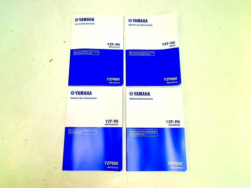 Manuel de la Yamaha YZF R6 2017-2022, Enlèvement ou Envoi, Neuf