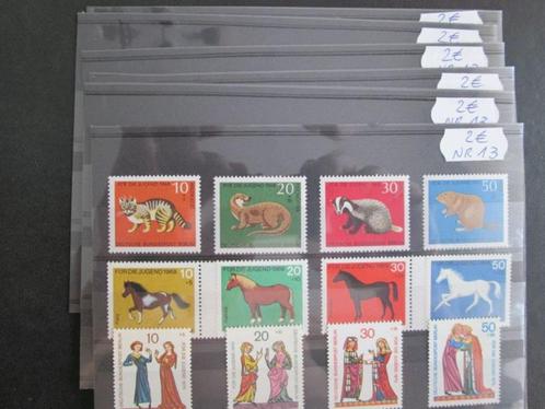 Lot 13 ongestempelde zegels Bundespost Berlin, Postzegels en Munten, Postzegels | Europa | Duitsland, Postfris, BRD, Ophalen