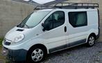 Opel vivaro 2.0 cdti dubbele cabine 6PL 2013 185000KM euro 5, Euro 5, Zwart, Wit, 5 deurs