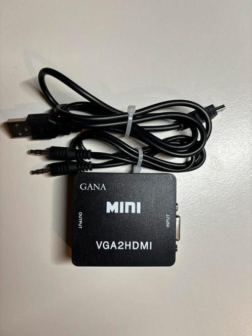VGA to HDMI Convertor 1080p, Computers en Software, Pc- en Netwerkkabels, Nieuw, Ophalen of Verzenden