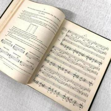 Antiek notenboek Singing by Alberto Randegger muziek-boek beschikbaar voor biedingen