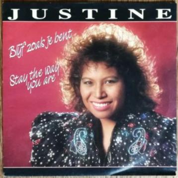 JUSTINE – Blijf zoals je bent – SINGLE – Vinyl beschikbaar voor biedingen