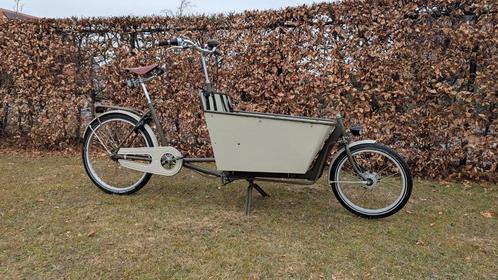 Achielle Ferre retro bakfiets -Prijsdaling- BUITENKANS, Fietsen en Brommers, Fietsen | Bakfietsen, Gebruikt, Overige merken, 2 kinderen
