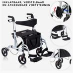 Duo Deluxe Rolstoel/Rollator/ als nieuw, Diversen, Rolstoelen, Ophalen of Verzenden, Inklapbaar, Zo goed als nieuw