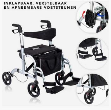 Duo Deluxe Rolstoel/Rollator/ als nieuw beschikbaar voor biedingen