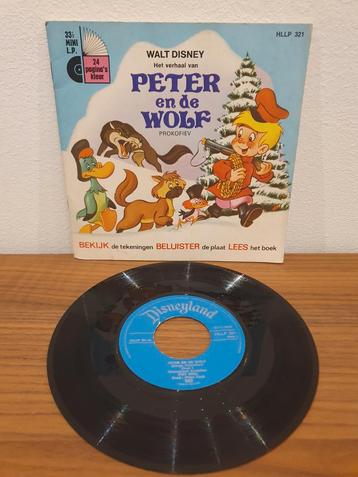 Walt Disney - Peter En De Wolf (single + boekje) beschikbaar voor biedingen