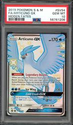 Articuno GX PSA 10 - SV54/SV94 Soleil et lune- Dates cachées, Enlèvement ou Envoi, Comme neuf, Cartes en vrac