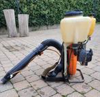 Rugsproeier met motor, Ophalen, Gebruikt