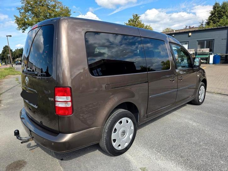 Volkswagen Caddy Maxi 1.6tdi Automatigue 7 zitplaatsen, Auto's, Bestelwagens en Lichte vracht, Particulier, ABS, Airbags, Airconditioning