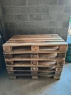Lot de 6 palettes EURO, Bricolage & Construction, 50 mm ou plus, Moins de 200 cm, Enlèvement, Utilisé