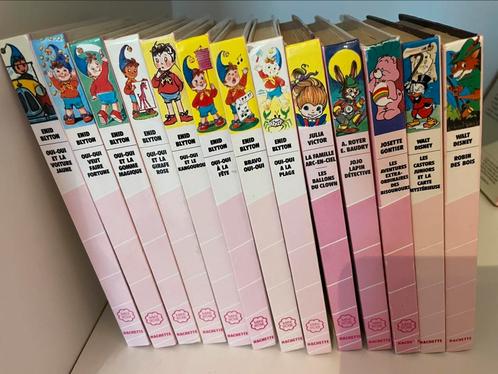 Set van 13 boeken, roze boekenkast, Oui Oui en andere, Boeken, Kinderboeken | Kleuters, Gelezen, Fictie algemeen, 5 of 6 jaar