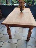 Houten tafel L 180 cm B 82 cm H 77 cm, Ophalen, Gebruikt