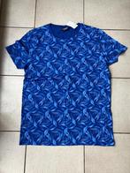 Nieuw blauw gekleurd T shirt - Maat L, Ophalen of Verzenden, Nieuw, Maat 52/54 (L), Blauw