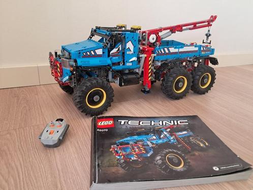 Lego Technic 42070 6x6 All Terrain Tow Truck, Kinderen en Baby's, Speelgoed | Duplo en Lego, Zo goed als nieuw, Lego, Complete set