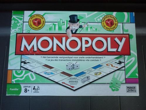 Jeu de société - Monopoly Bilingue FR/NL avec parties rapide, Hobby & Loisirs créatifs, Jeux de société | Jeux de plateau, Utilisé