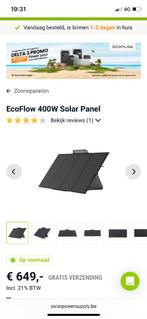 Ecoflow plooibaar zonnepaneel 400 watt, Ophalen, Nieuw