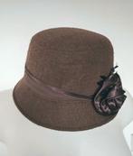Winterhoed van wol en katoen uit 1930, Ophalen of Verzenden, Zo goed als nieuw, Hoed