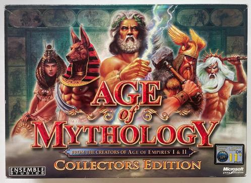 Age Of Mythology: collectors edition (zeldzaam), Games en Spelcomputers, Games | Pc, Zo goed als nieuw, Strategie en Constructie