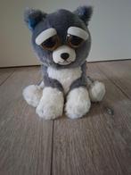Schattige knuffel met 2 emoties, Kinderen en Baby's, Speelgoed | Knuffels en Pluche, Ophalen, Zo goed als nieuw, Hond