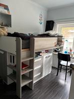 Hoogslaper met uitschuifbaar bureau, Kinderen en Baby's, Ophalen, Zo goed als nieuw, Hoogslaper