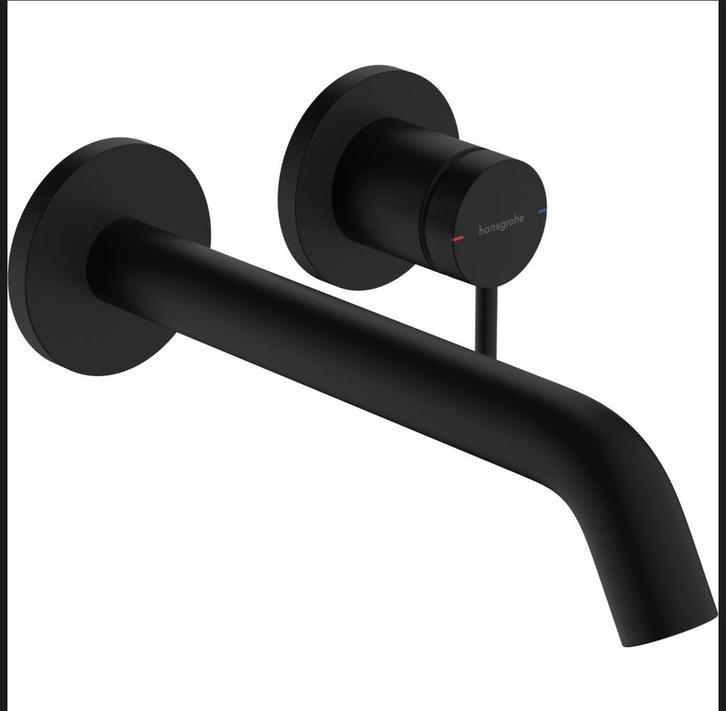 2x NIEUW Hansgrohe inbouw wastafelkraan, Doe-het-zelf en Bouw, Sanitair, Nieuw, Wastafel, Chroom, Ophalen