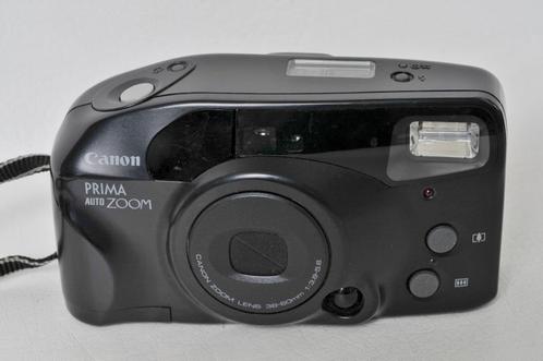 Canon prima autozoom 38mm - 60mm .+ hoesje, Audio, Tv en Foto, Fotocamera's Analoog, Gebruikt, Compact, Canon, Ophalen of Verzenden