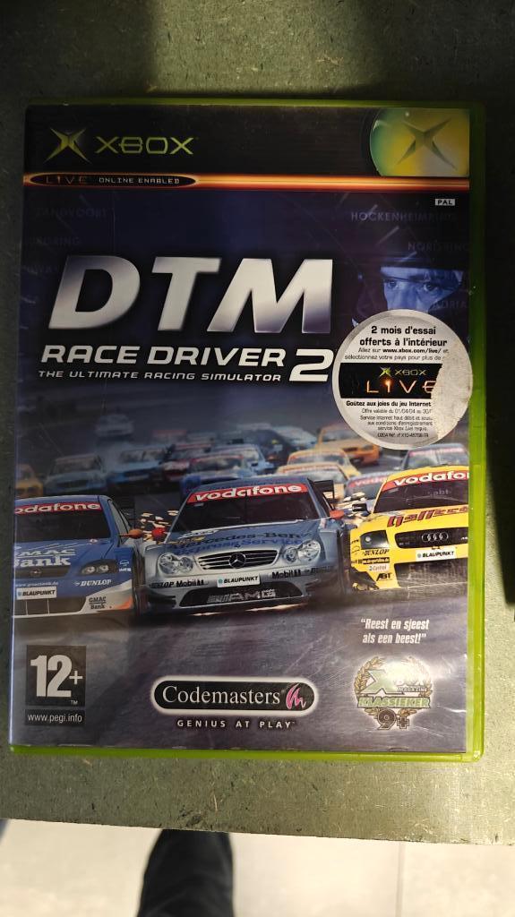 DTM Race driver 2 Xbox origineel, Games en Spelcomputers, Games | Xbox Original, Gebruikt, Racen en Vliegen, 2 spelers, Vanaf 3 jaar