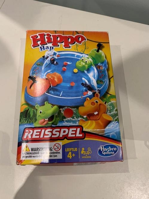 Hippo hap reisspel, Hobby en Vrije tijd, Gezelschapsspellen | Bordspellen, Zo goed als nieuw, Reisspel, Ophalen of Verzenden