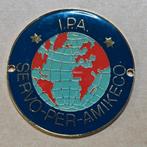 Autobadge IPA International Police, Embleem of Badge, Overige soorten, Ophalen of Verzenden