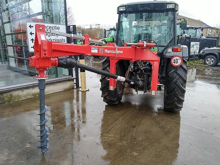 Grondboor + hydr. boor voor tractor, kniklader, deutz, tym., Zakelijke goederen, Machines en Bouw | Onderhoud en Reiniging, Ophalen of Verzenden