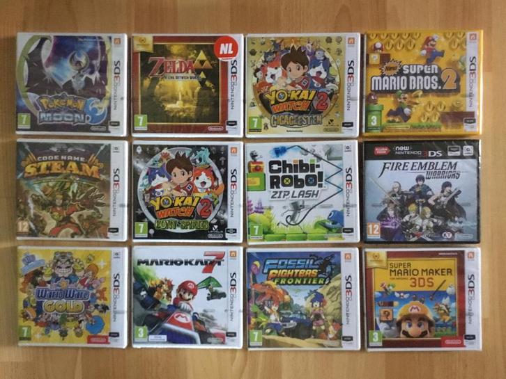 Nintendo 3DS games - nieuw, Games en Spelcomputers, Games | Nintendo 2DS en 3DS, Nieuw, Ophalen of Verzenden