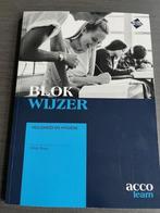 Blokwijzer Veiligheid en Hygiëne, Ophalen of Verzenden, Nieuw, Hoger Onderwijs