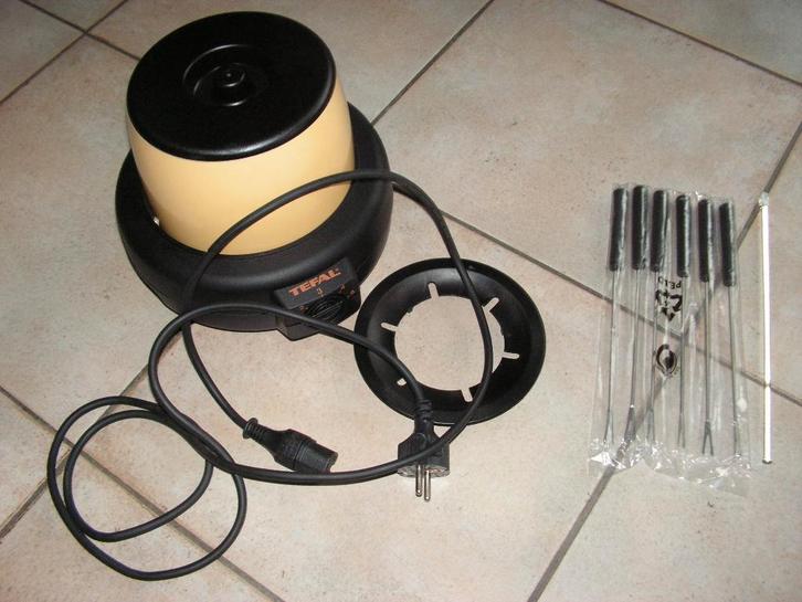 Fondueset Tefal., Elektronische apparatuur, Fonduesets, Zo goed als nieuw, Fondueset, Elektrisch, Ophalen of Verzenden