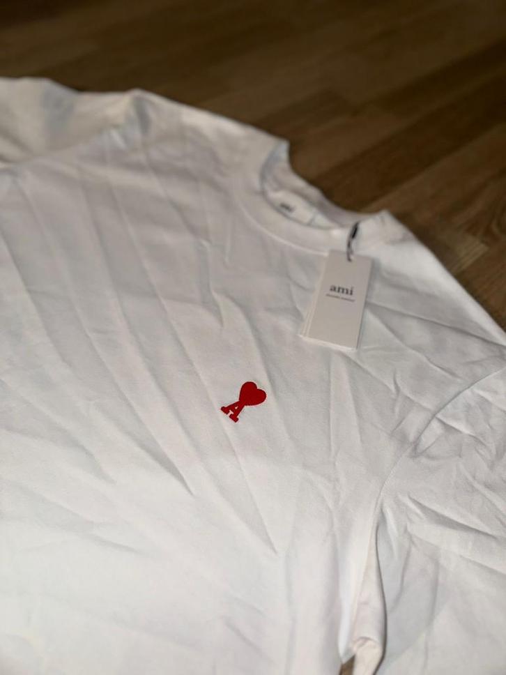 Ami Paris, Vêtements | Hommes, T-shirts, Neuf, Taille 46 (S) ou plus petite, Blanc, Enlèvement ou Envoi