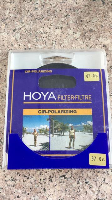 HOYA FILTRE CIR polarisant 67mm, Enlèvement, Comme neuf