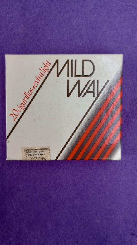 sigarendoosje Mild way Hofnar, Verzamelen, Rookartikelen, Aanstekers en Luciferdoosjes, Gebruikt, Tabaksdoos of Verpakking, Ophalen of Verzenden