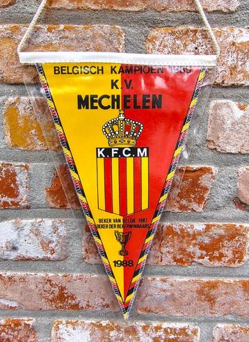 KV Mechelen 1989 voetbal mooie vaandel wimpel, Enlèvement ou Envoi, Jeu