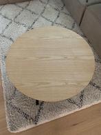 Salontafel hout rond, Huis en Inrichting, Tafels | Salontafels, Ophalen, Gebruikt, 50 tot 100 cm, Rond