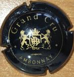 Capsule Champagne Bernard BREMONT noir/or nr.09, Enlèvement ou Envoi, Utilisé, France, Champagne