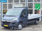 Citroën Jumper 130PK Open laadbak Cruise 3,8m lengte Pritsc, Autos, Camionnettes & Utilitaires, Cuir, Bleu, Achat, 130 ch