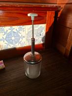 Ancien hachoir en verre vintage années 50, Enlèvement ou Envoi