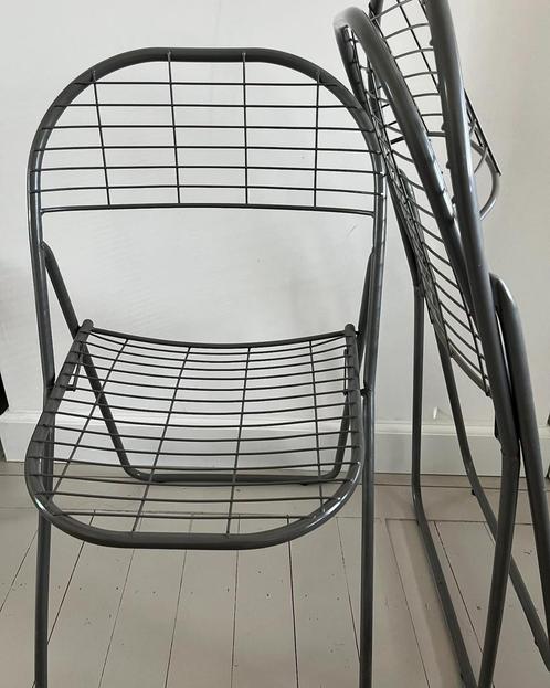 2x Niels Gammelgaard klapstoelen, Huis en Inrichting, Woonaccessoires | Etagères, Gebruikt, Ophalen
