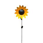 Zonnebloem tuinsteker - metaal - 110 cm - decoratieve bloem, Ophalen of Verzenden, Nieuw