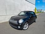 Mini cooper Cabrio 1.6i - Full option, Zwart, 4 cilinders, Cabriolet, Zwart