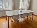 Dining table with chairs, 50 tot 100 cm, 150 tot 200 cm, Zo goed als nieuw, Ophalen