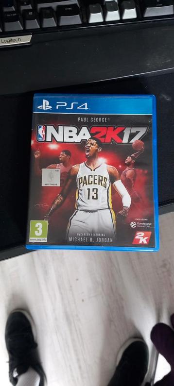 Playstation game nba 2k 17  beschikbaar voor biedingen